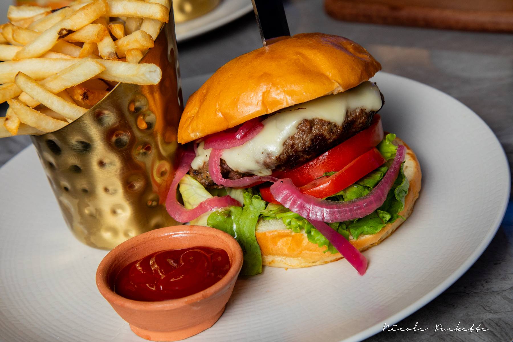 The wagyu burger