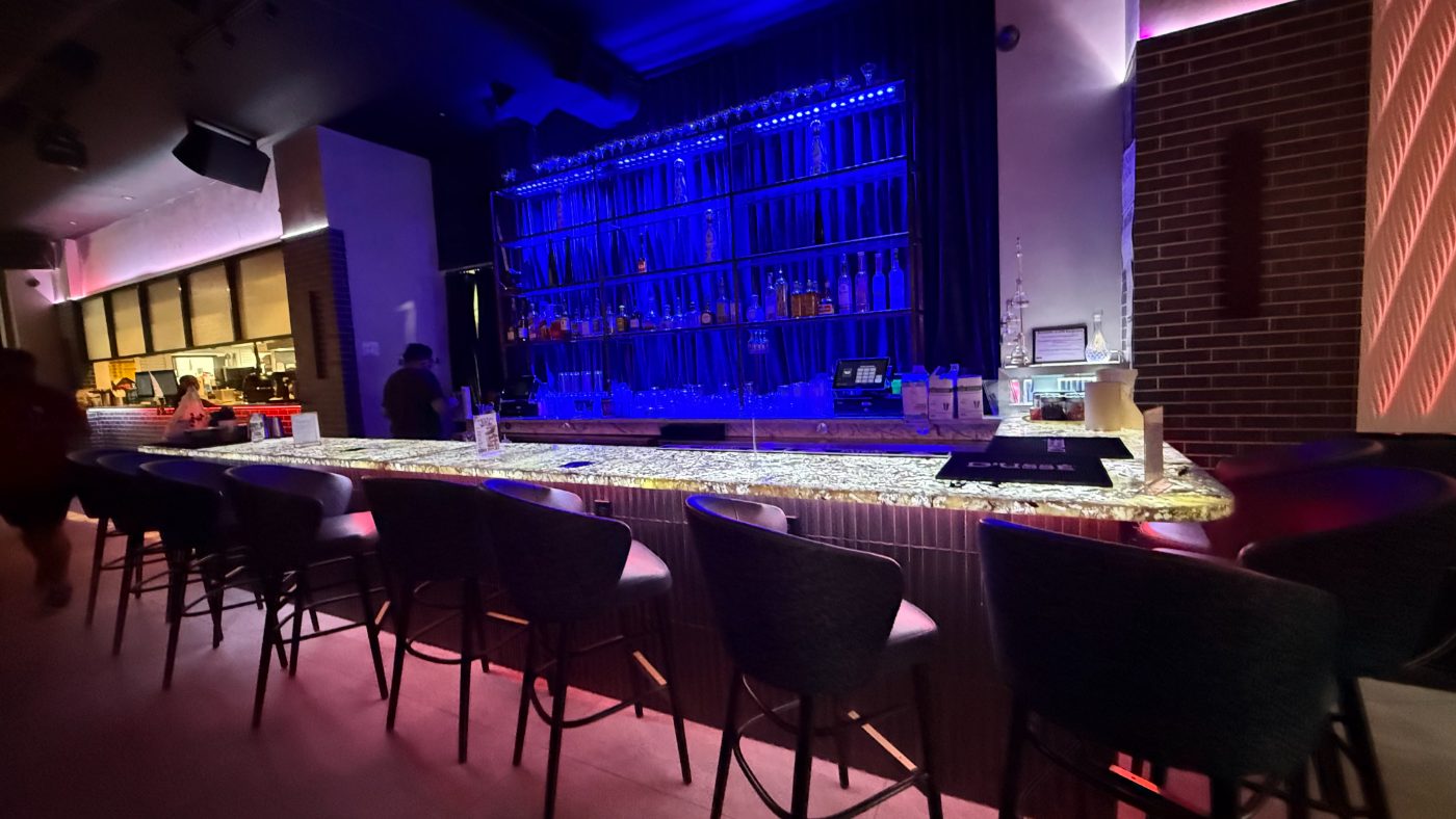The main bar and dining room at Partake NYC